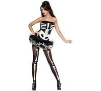 SMIFFYS Costume da Scheletro Fever da Donna