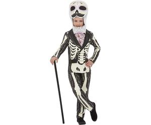 SMIFFYS Costume da senor pastello DOTD, Rosa e nero, Giacca, top, pantaloni e copricapo