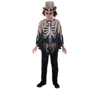 Smiffys Costume da strega voodoo unisex per bambini e bambine, costume per Halloween