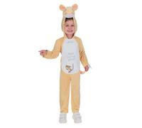 SMIFFYS Costume da topo di Gruffalo, Costume integrale con cappuccio del personaggio Halloween