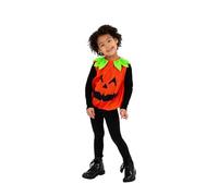Smiffys Costume da zucca per bambini, costume per Halloween, costume da zucca