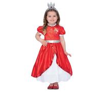 SMIFFYS Costume Deluxe da Grizelda di True and The Rainbow Kingdom, Abito, collana e cerchietto Halloween