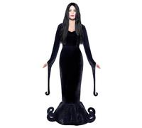 Adulti Donna Duchessa Di Il Maniero Morticia Addams Halloween Da Costume Gomez
