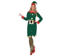 Donna Festive Elfo Cappello Cintura Aiutante di Babbo Natale Miss Signora Claus
