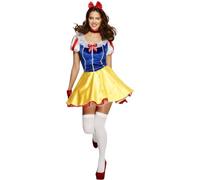 Smiffys Costume Fever da fata delle favole, con abito, cerchietto, giarrettiera e girocollo