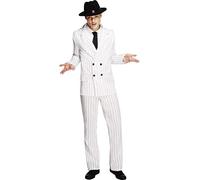 Smiffys Costume Fever da gangster, giacca, pantaloni e cravatta Halloween