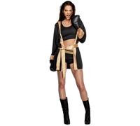 SMIFFYS Costume Fever da knockout, con veste, pantaloncini, giacca e guanti Halloween