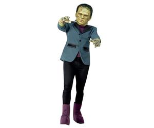 SMIFFYS Costume Frankenstein Universal Monsters, Giacca, copriscarpe, maschera in lattice e guanti in lattice Halloween