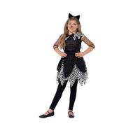 Ragazze Midnight Costume da Gatto Halloween Bambini Kitty Vestito
