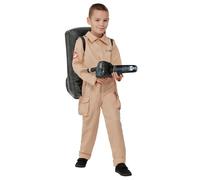 Smiffys Costume Ghostbusters da bambino, Tuta e zaino gonfiabile