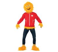 SMIFFYS Costume Honey Monster, Giallo, con maschera copricapo completa, giacca, guanti e copriscarpe