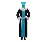 SMIFFYS Costume Lord Alieno, Blu, con tunica e maschera Halloween