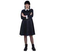 Smiffys Costume maculato da scolaretta gotica, con abito