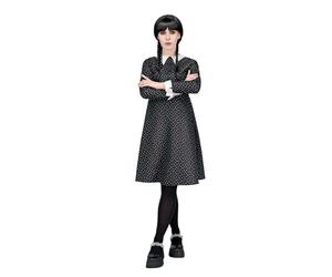 Smiffys Costume maculato da scolaretta gotica, con abito
