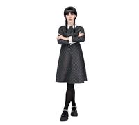 Smiffys Costume maculato da scolaretta gotica, con abito Halloween