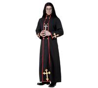 Smiffys Minister of Death Costume, Black (Size M)