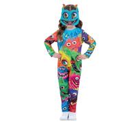 SMIFFYS Costume Monster Party, Costume integrale e maschera Halloween