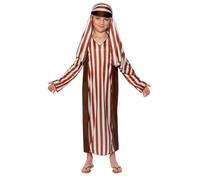 Smiffys Shepherd Costume, Brown (Size M)