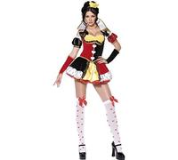 Smiffy's - Costume per travestimento da Regina di Cuori, Donna, M