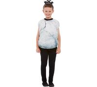 SMIFFYS Costume rock, Grigio, Tabarro imbottito e fascia