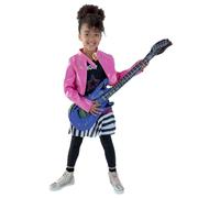 Smiffys Rockstar Glam Costume, Black (Size L)