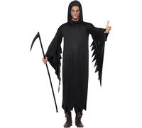 SMIFFYS Costume Screamer, Nero, comprende Abito e Cappuccio Halloween