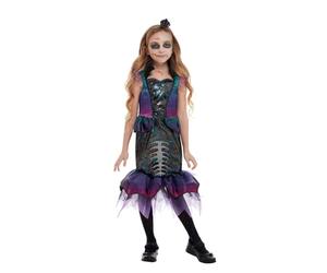 SMIFFYS Costume sirena oscura, Viola, con abito e fascia