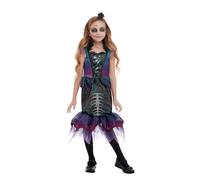 SMIFFYS Costume sirena oscura, Viola, con abito e fascia Halloween