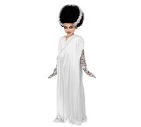 SMIFFYS Costume Sposa di Frankenstein Universal Monsters, Abito con bende e guanti