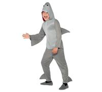 Smiffys Shark Costume, Grey (Size S)