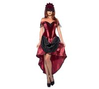 Smiffys Costume Tentatrice Veneziana, comprende Top, Gonna e Copricapo
