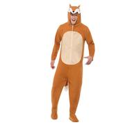 SMIFFYS Costume volpe, Tuta integrale con cappuccio Halloween