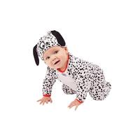 SMIFFYS Dalmata per bebè, Bianco e Nero, Costume intero e cappello Halloween
