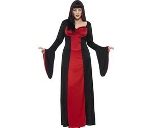 Smiffys Dark Temptress Costume, Red (Size L)