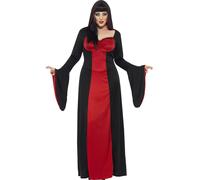 Smiffys Dark Temptress Costume, Red (Size X1)