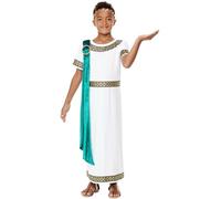 Smiffys Deluxe Boys Roman Empire Costume, White