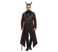 Smiffy's Costume da Diavolo Deluxe Rosso Taglia M