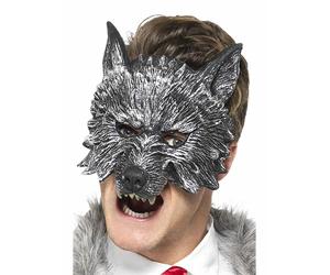 Smiffys Deluxe Grande Bad Wolf Cappuccetto Maschera Halloween Accessorio 20348