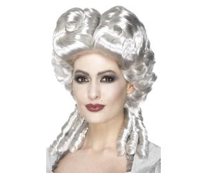 Smiffys Deluxe Marie Antoinette Wig, White