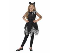 Smiffys Deluxe Midnight Gatto Nero Kitty Bambini Costume Halloween 44287