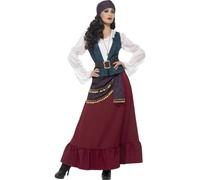 Donna Deluxe Sexy Pirata Bucaniere Costume Seducente Halloween