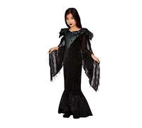 Smiffys Deluxe Raven Princess Costume, Black (Size S)