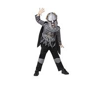 Premium Scheletro Cavaliere Costume - Bambini Costume, Halloween, Medievale Tema