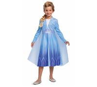 Smiffys Disney Elsa Travelling Basic Plus Costume (Size 7-8)
