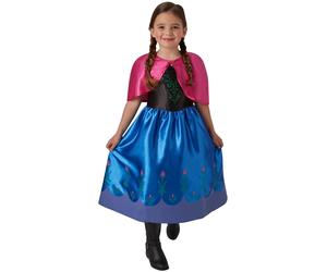 Smiffys Disney Frozen Anna Travelling Classic Costume (Size 7-8)