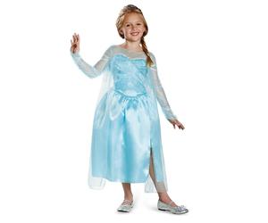 Smiffys Disney Frozen Elsa Classic Costume (Size 7-8)