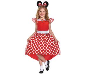 Smiffys Disney Minnie Mouse Classic Costume (Size 5-6)