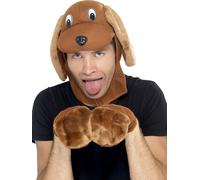 Smiffys Dog Kit, Brown