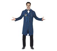 Smiffys Duke of the Manor Costume, Blue (Size M)