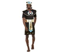 Smiffys Egyptian King Costume, Black (Size XL)